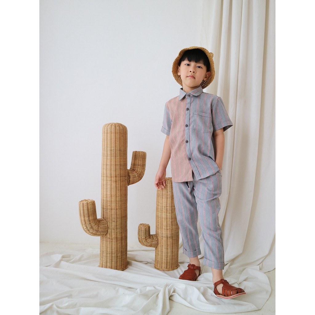 HT Clothingline Stripey Set - Setelan Anak | DUO KRUCILS