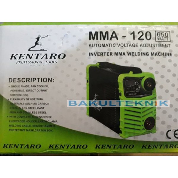 New Generation Produk terbaru mesin las kentaro 500-650 watt 120 ampere
