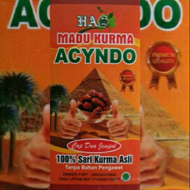 

Madu Kurma 350 gram sari kurma acyndo