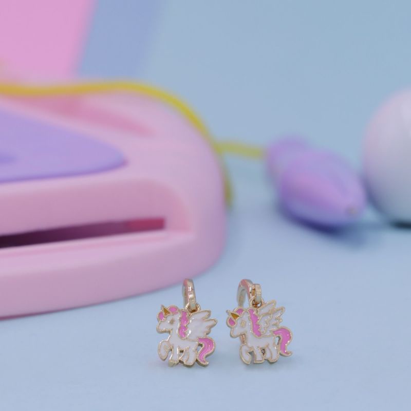 MEILYN ANTING ANAK KARAKTER HELLO KITTY DORAEMON KUDA PONI UNICORN