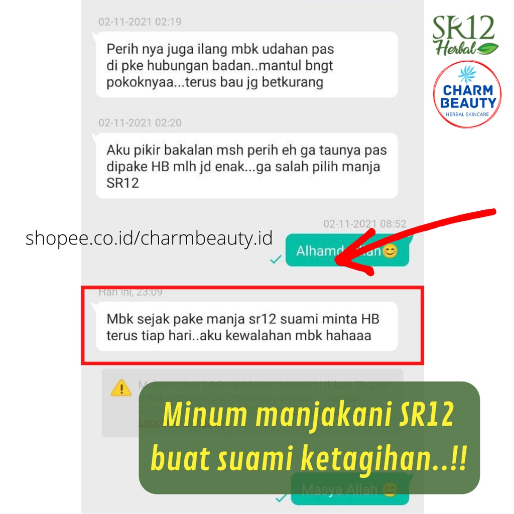 Manjakani SR12 Obat Keputihan Bau tak Sedap Yg Paling Ampuh Gatal dan Bau Merapatkan Miss V Kembali Perawan BPOM Vagina Mis V Lancar Haid Herbal Ori 100%