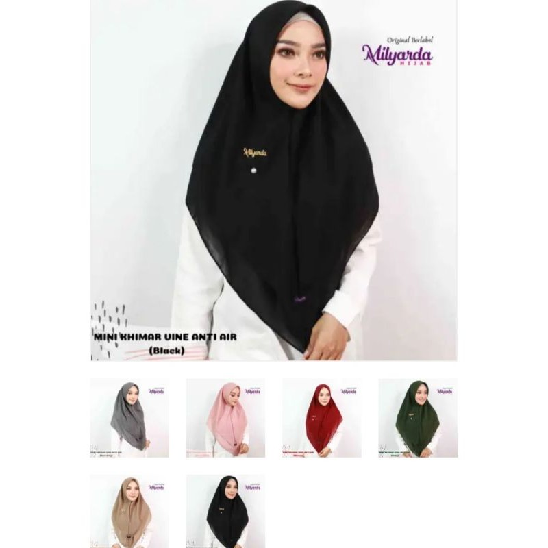 PROMO 100 ribu dapat 6 pcs hijab mini khimar shaika square