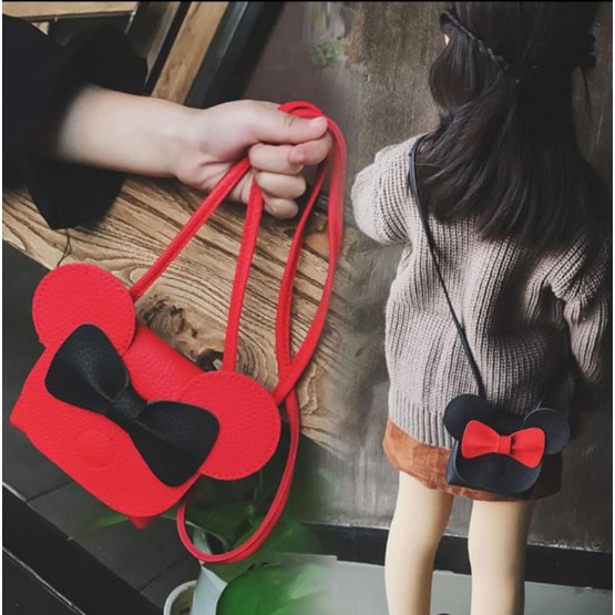 [1KG 18 PCS] LBS Tas Selempang Anak Perempuan Slingbag Karakter