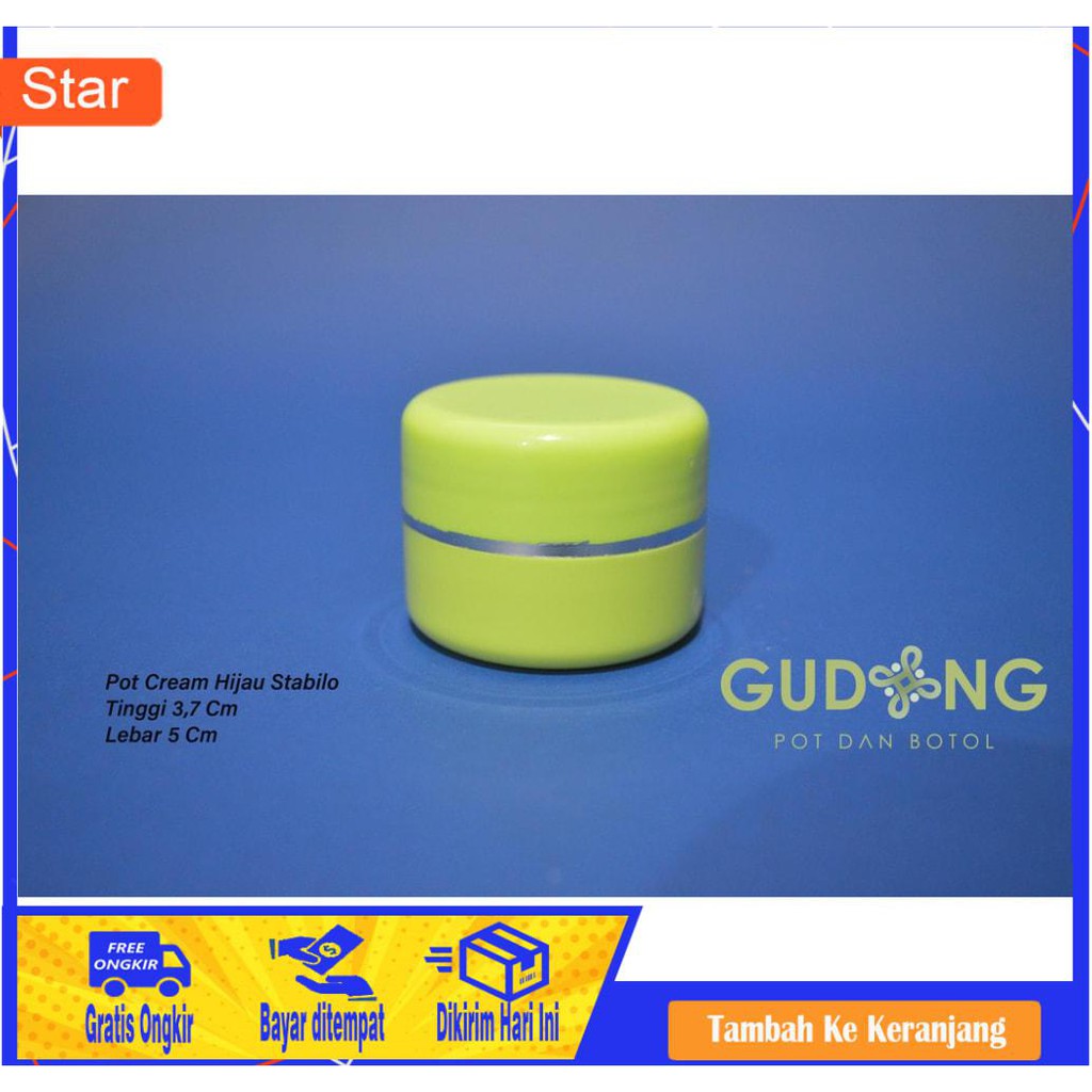 

BAYAR DITEMPAT - POT CREAM 12,5 GRAM IJO STABILO FULL (KEMASAN 25 PCS) XJ93