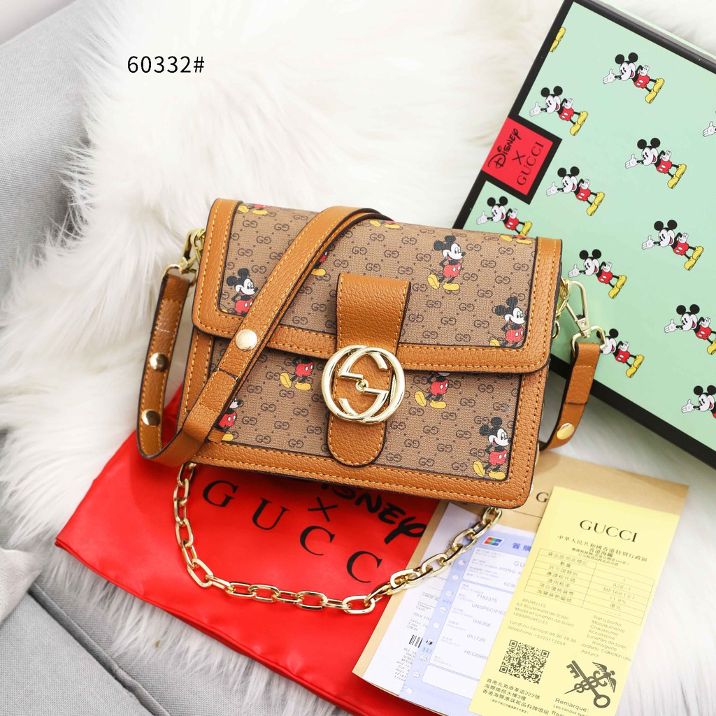 Disney X Gucci Mickey Sling Bag 60332 