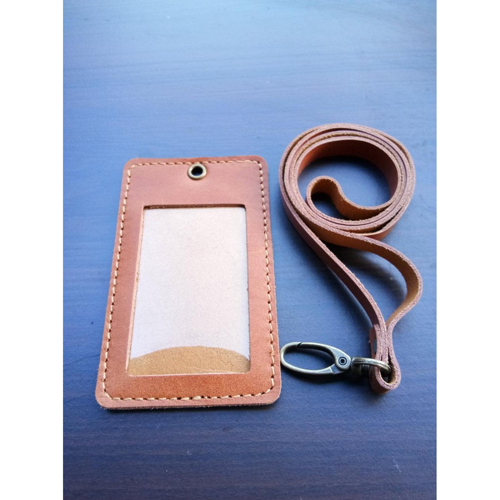 

gantungan id card kulit card holder