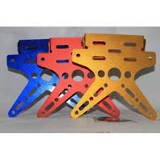 Bracket Dudukan Plat Nomor motor  Bintang Variasi plat nomer motor variasi