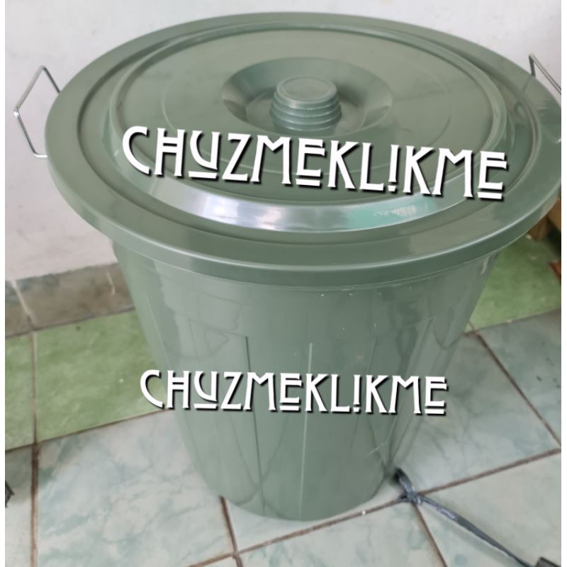 Ember plastik besar 100 liter/ember plastik 100 liter/Tong plastik/Ember tong/Ember hijau