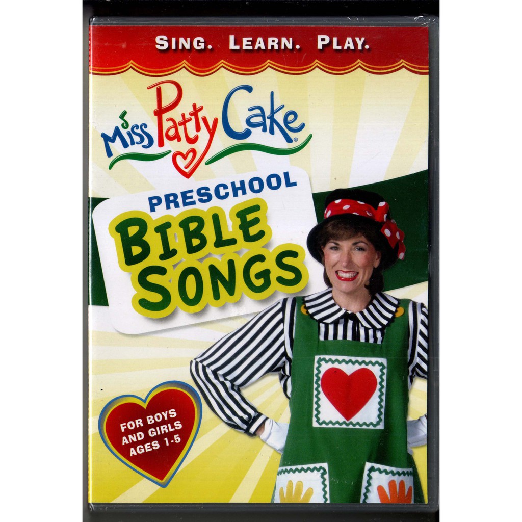 DVD MISS PATTY CAKE PRESCHOOL BIBLE SONGS