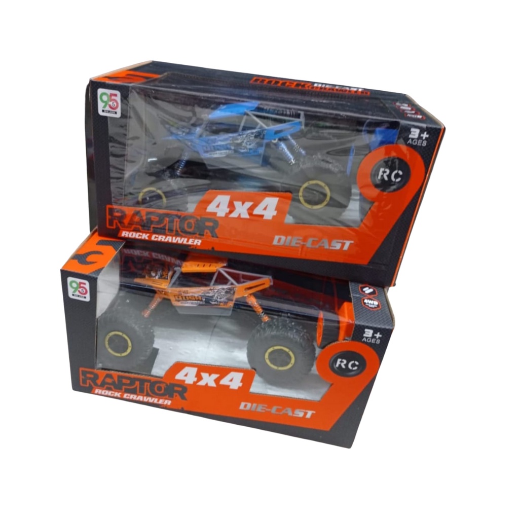 OMTEPEN - MAINAN RC MOBIL DIECAST RAPTOR ROCK CRAWLER 4x4