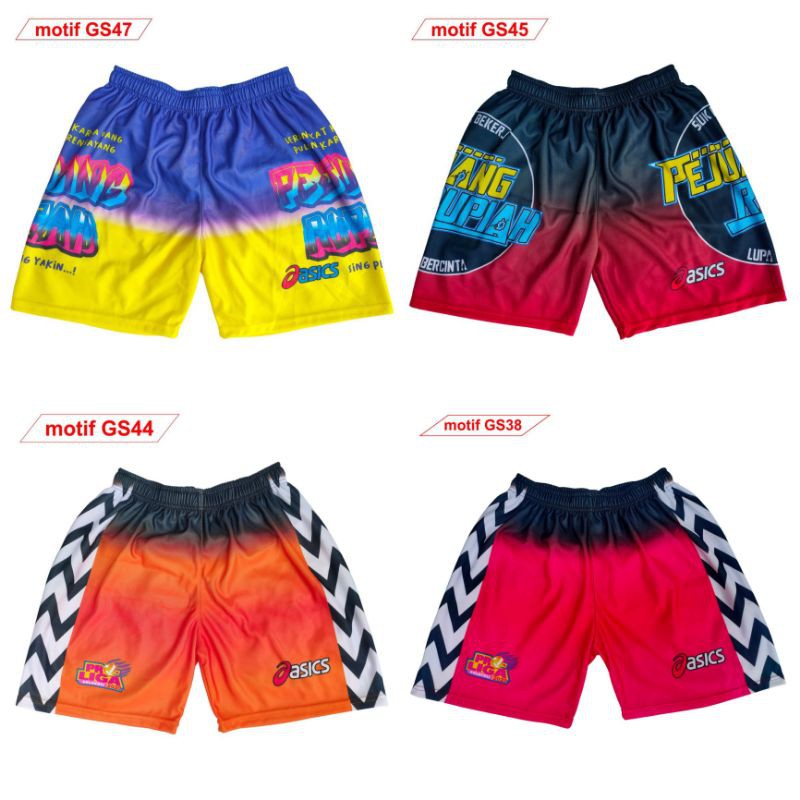 kolor printing volly Proliga celana pendek
