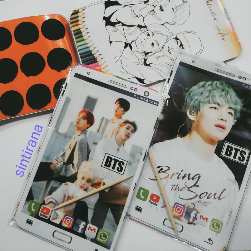 Mainan BTS Murah Mainan Gosok Lidi BT21