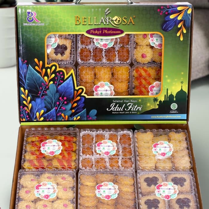 

Paket Kue kering 6 toples edisi Lebaran Idul Fitri