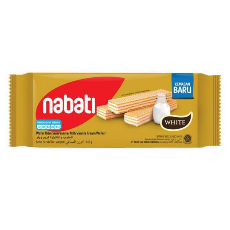 

Wafer Nabati White 132gram