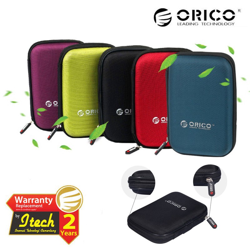 Pouch HDD ORICO external 2.5 inch universal PHD-25 - hardcase hardisk protector - storage bag