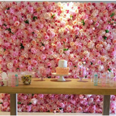 GORDYN BUNGA BACKDROP ARTI FFICIAL WEDDING DECORATION DECORATIVE ROSE CELEBRATE PARTY
