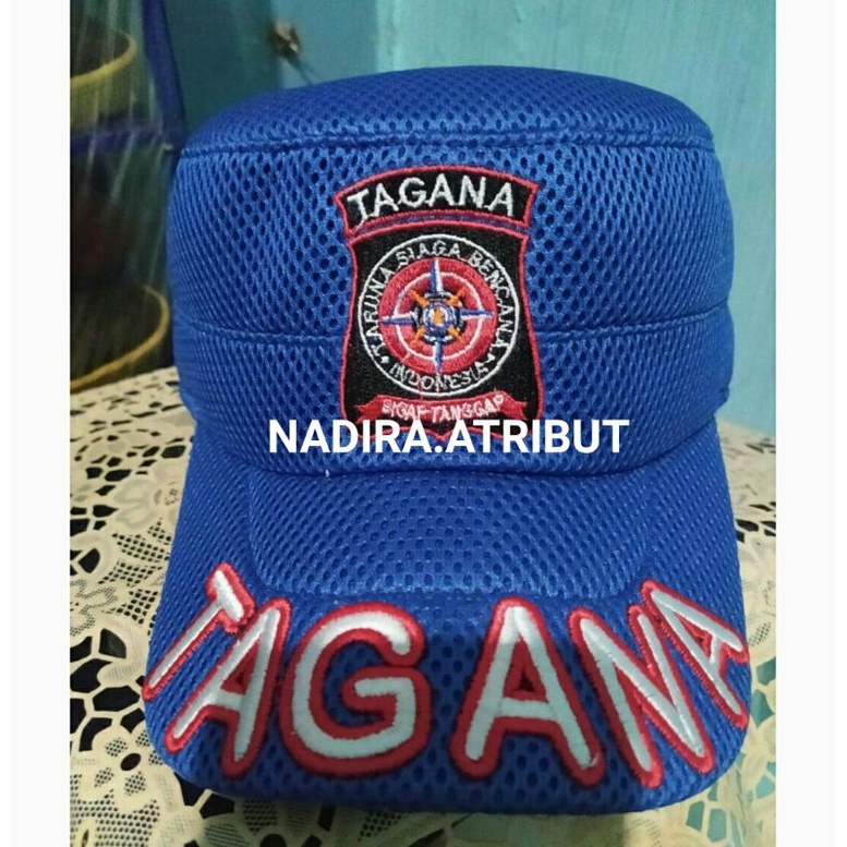 TOPI TAGANA / TOPI TAGANA TERBARU / TOPI KOMANDO TAGANA / TOPI LAPANGAN TAGANA / TOPI HITAM TAGANA /