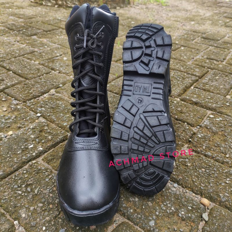 Sepatu  PDL PDH TNI POLRI Jatah Polisi Security Satpam Banser Sepatu Pdl Satpam