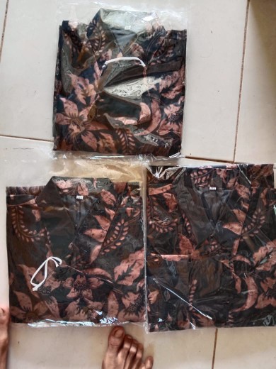 Batik Pria Lengan Panjang Sekar Peksi Full Furing
