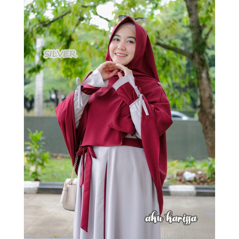 NEW| Gamis Syari Azni Ori By Aku Karissa
