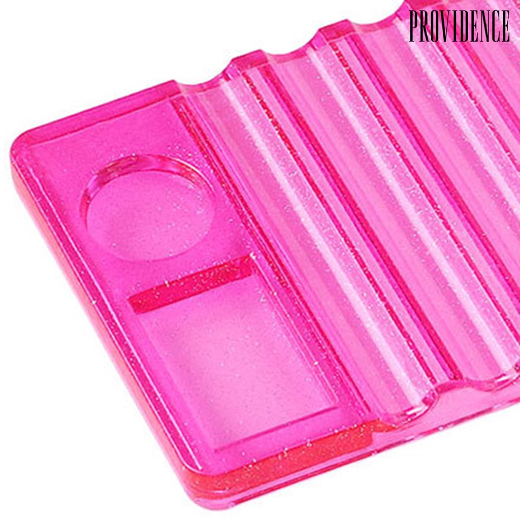 Providence Tempat Penyimpanan Kuas Nail Art DIY 7 Slot Untuk Wanita