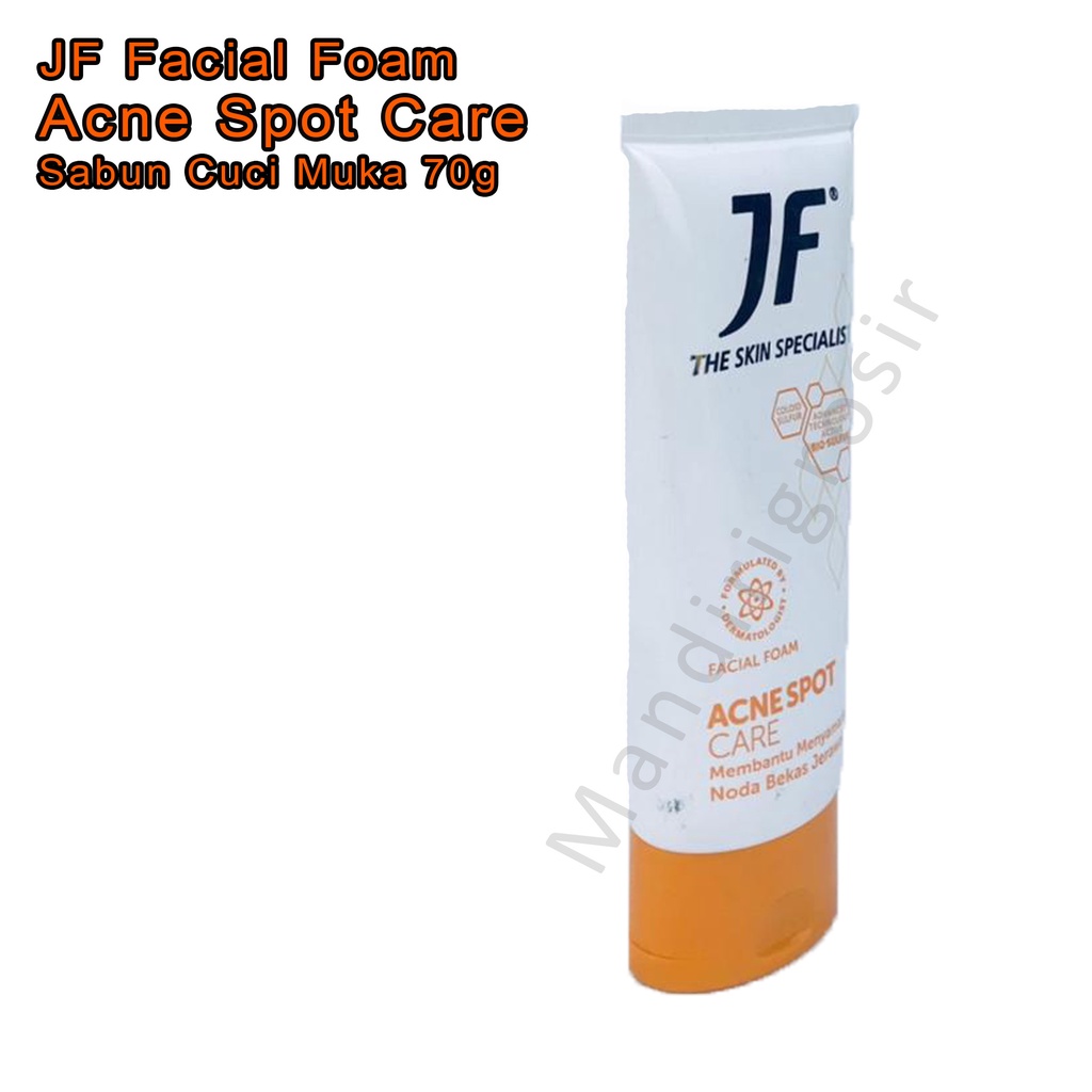 Acne Spot Care * JF Facial Foam * Sabun Pencuci Muka * 70g