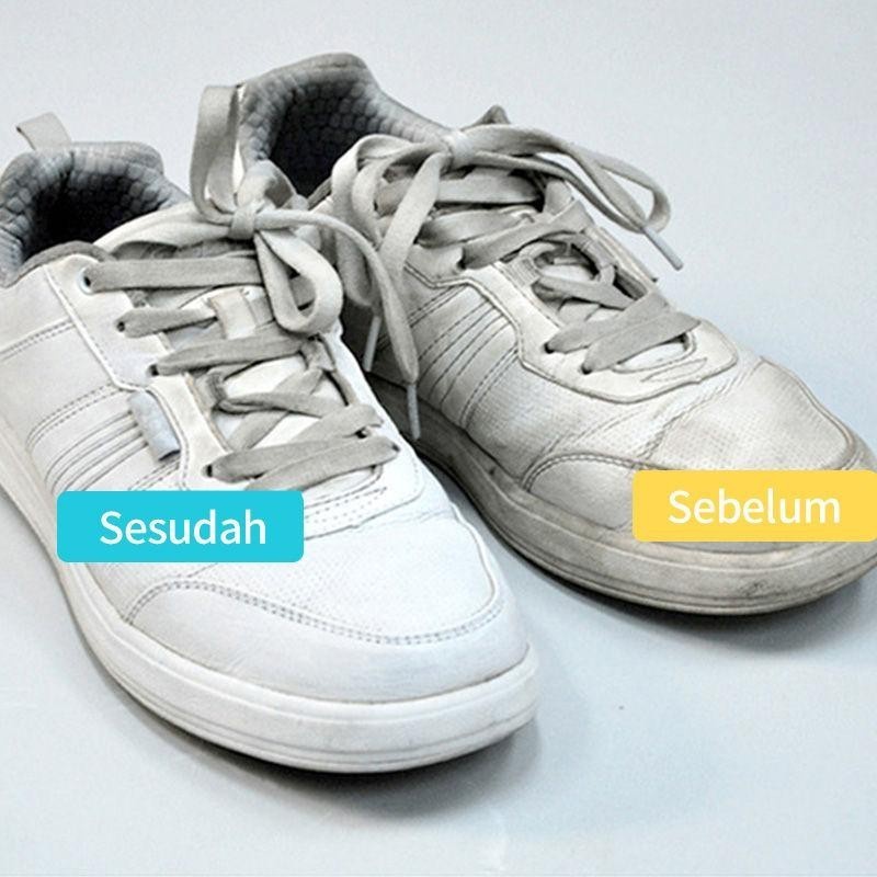 SEMIR SEPATU PUTIH / CAIRAN PEMBERSIH / SHOE CLEANER POLISH