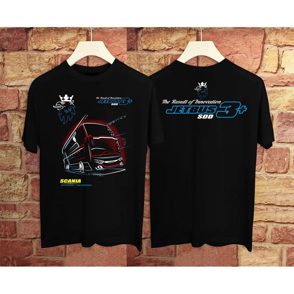KAOS DISTRO MOTIF JETBUS 3 SCANIA