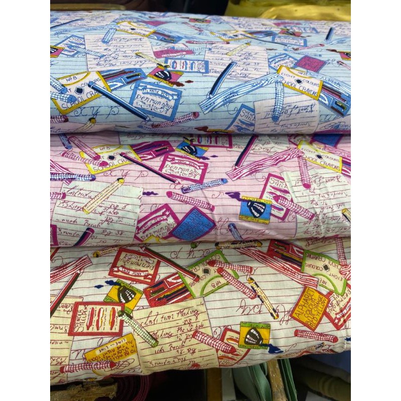 Kain Katun Jepang Tokai motif lucu katun cotton premium