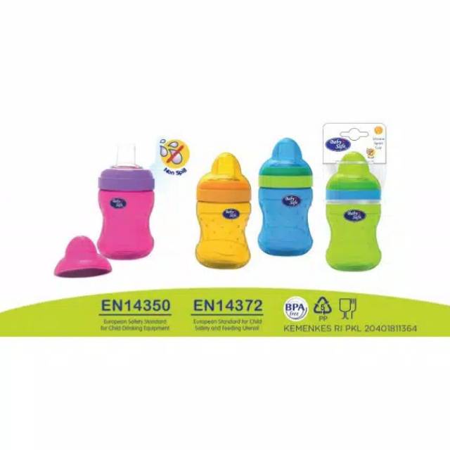 Baby Safe Spout silicone Training Cup botol minum bayi silikon