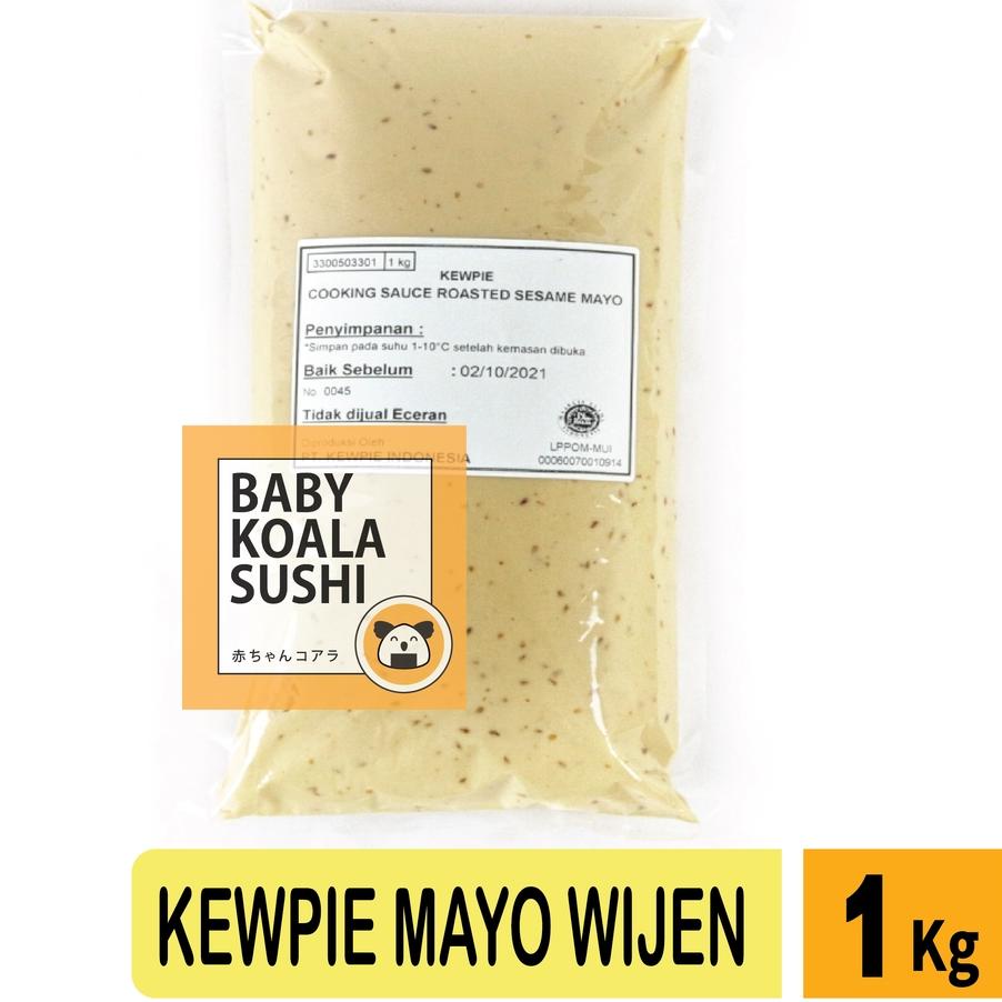 

Berkualitas KEWPIE Cooking Sauce Roasted Sesame Mayo 1 Kg │ Mayonnaise Wijen Sangrai !!