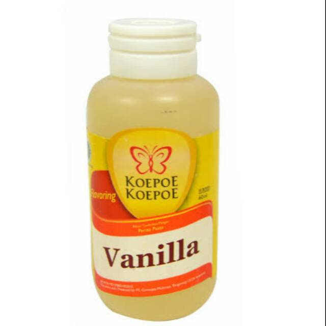 

Perisa Pasta KOEPOE Vanila Vanilla 60ml Kupu Vanili Vanilli