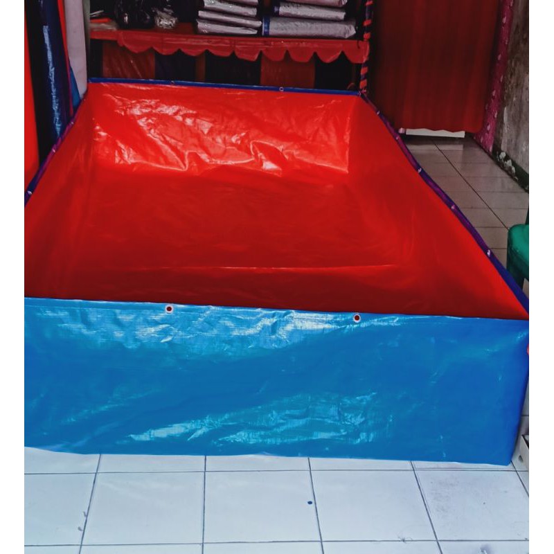 TERPAL KOLAM IKAN TYPE A12 KOREA ORGINAL UKRAN 200x150x50