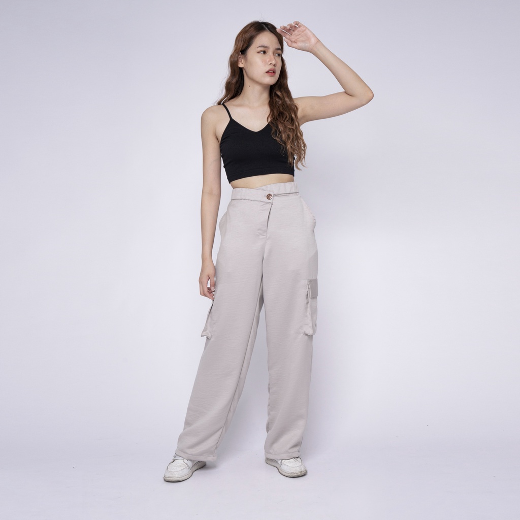 VIERLIN - HW cargo pants 359