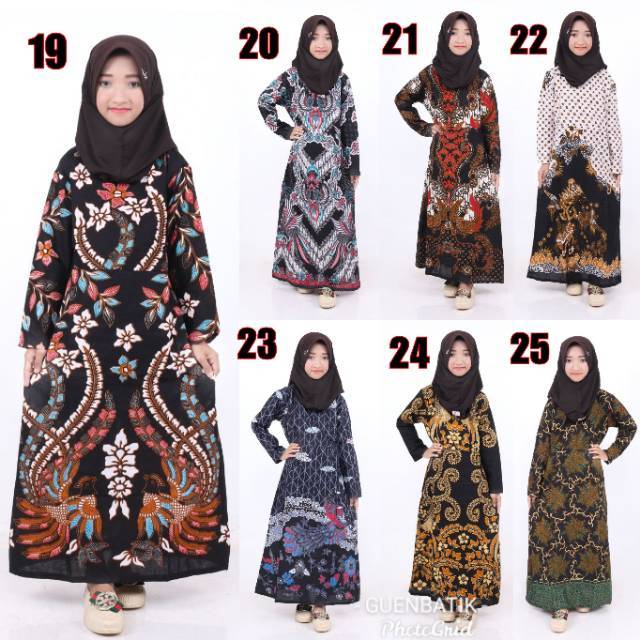 GAMIS ANAK BATIKA ORI