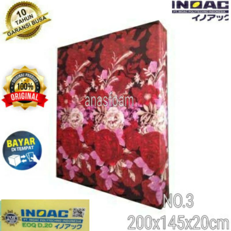 Kasur Busa Inoac 200x145x20cm/Kasur Busa Inoac No.3/Kasur Busa Inoac/Kasur Inoac