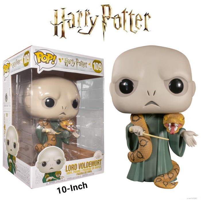 Funko POP Harry Potter - Lord Voldemort with Nagini 10" / 10-Inch #109