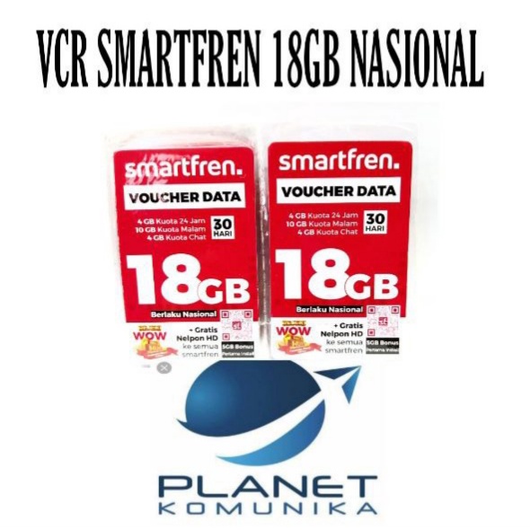 VCR SMARTFREN 18GB NASIONAL