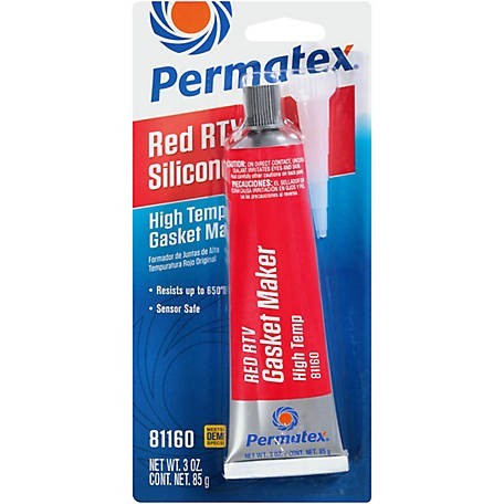 Permatex High-Temp Red RTV Silicone Gasket Maker