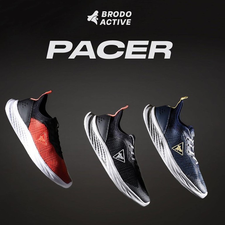 Sepatu Pria Wanita Brodo Active Pacer (Navy/Black/Red/Fullback)-7