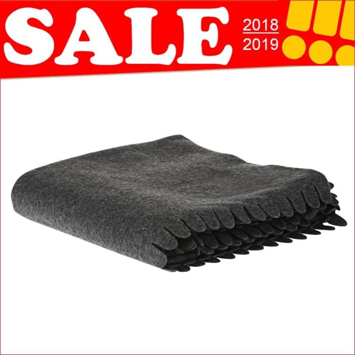 Terbaru [A980] IKEA Selimut Fleece Lembut 130x170 cm - Polarvide Throw Blanket