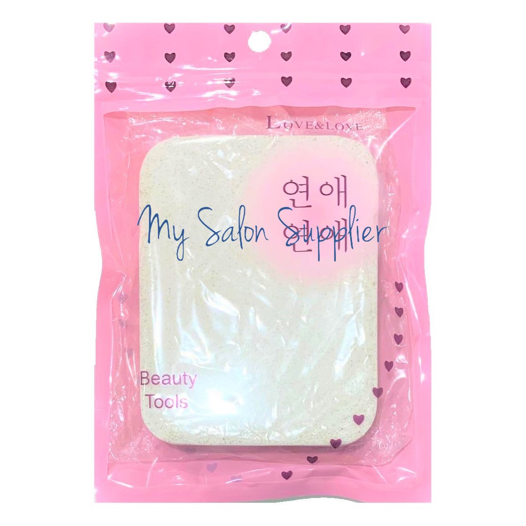 Spon Masker / Beauty Sponge Masker Facial Love BESAR TEBAL