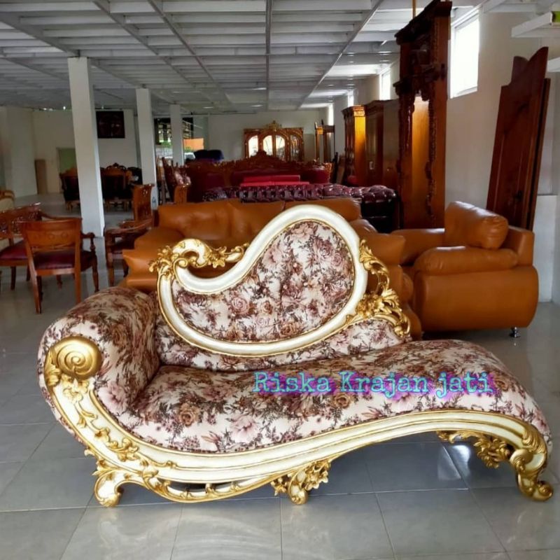 sofa lois jati Cleopatra keong pengantin