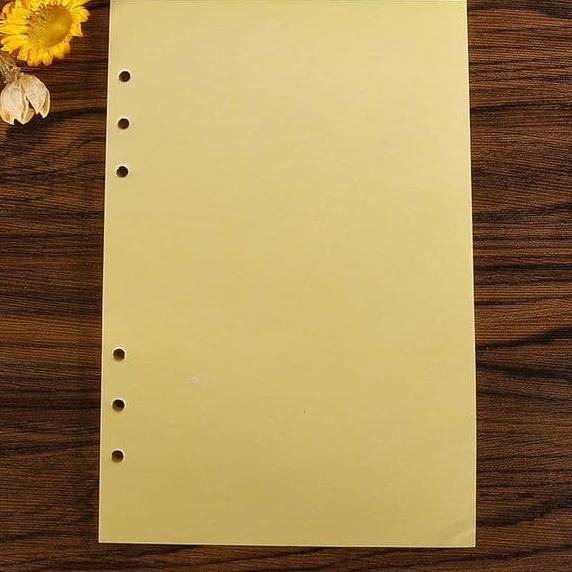 

✦ Isi Buku Catatan Binder Kulit Retro Ukuran A5 Vintage - Vintage ➣