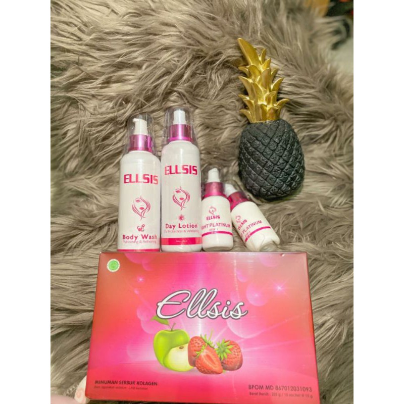 PAKET ELLSIS LOTION PREMIUM + ELLSIS SERBUK COLLAGEN