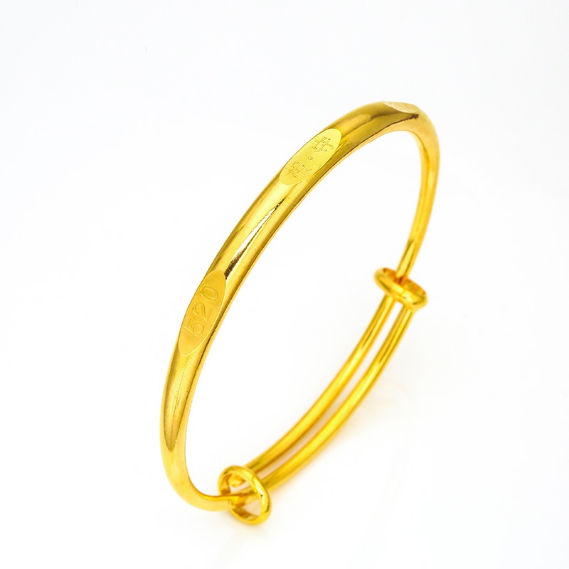 Perhiasan Gelang 24K Bangkok 520 Model Dorong Tarik Untuk Wanita Forever