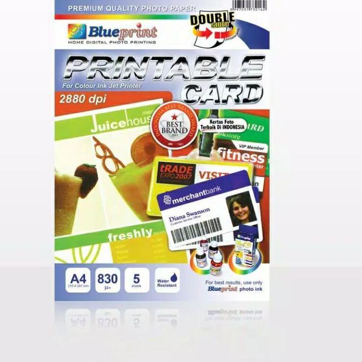 

Baru - Printable Card A4 Blueprint 시