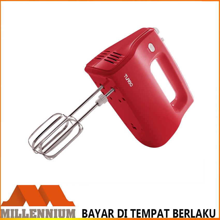 Mixer Mixer Pencampur TURBO EHM 9000-Merah Produk By Philips