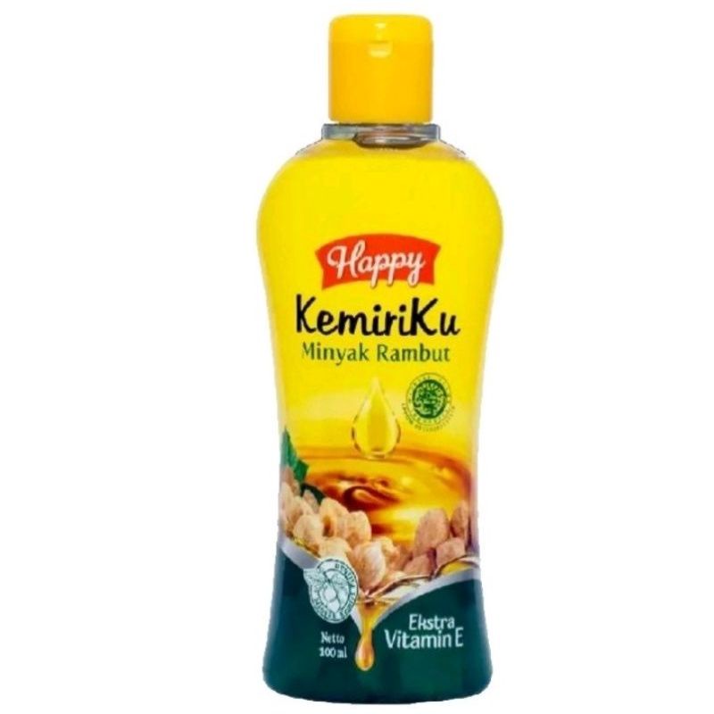 Minyak Rambut Kemiri Asli Menebalkan Alis Bulu Mata Rambut / Pencegah Rambut Rontok / Castrol Oil / Penumbuh Rambut Baby / Menghitamkan Rambut Uban