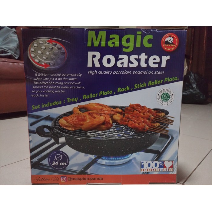 MASPION Magic Roaster Alat Panggang Panggangan Gril MASPION Magic Roaster Alat Panggang Panggangan Gril